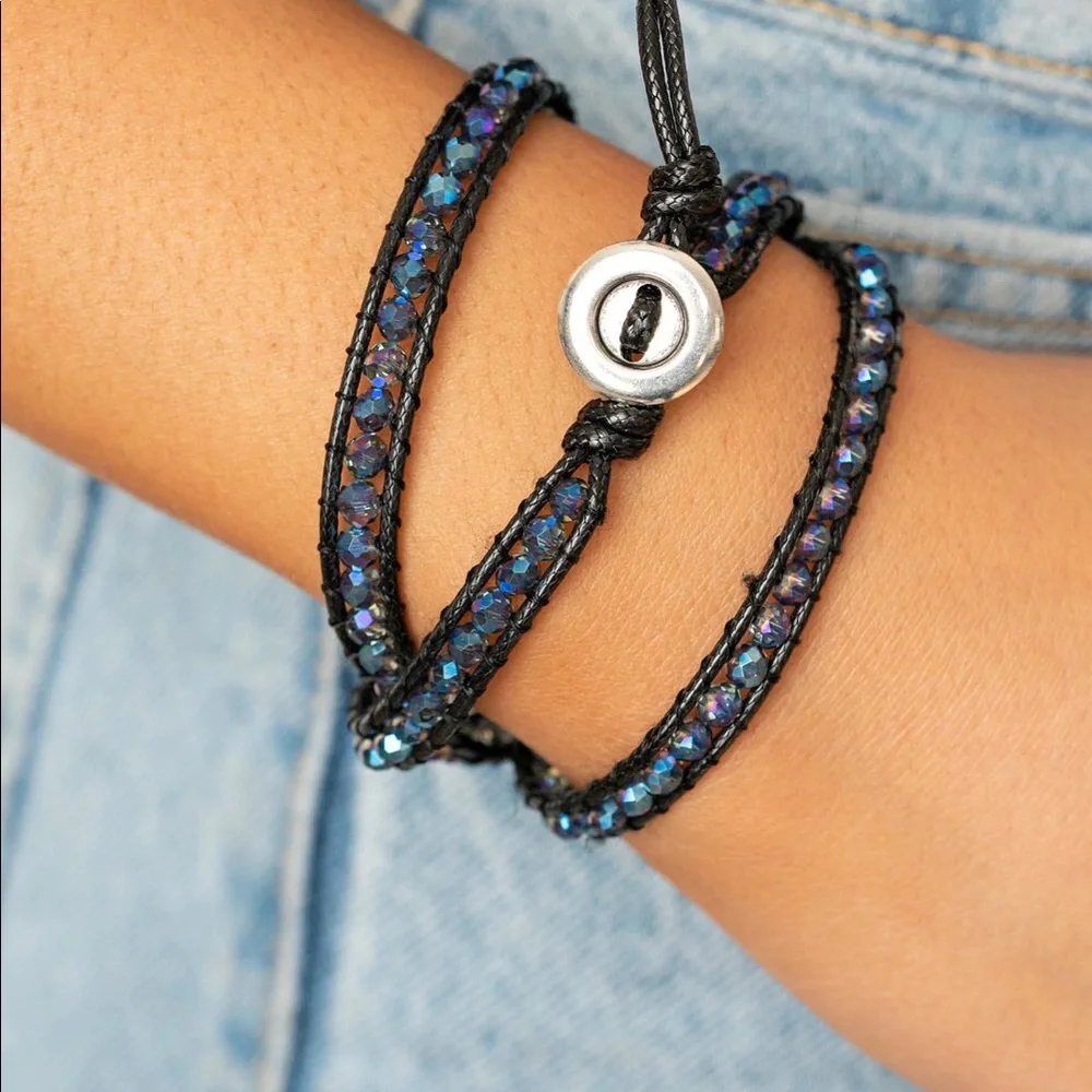What Goes Around - multi (black) - Paparazzi bracelet - Picture 1 of 4